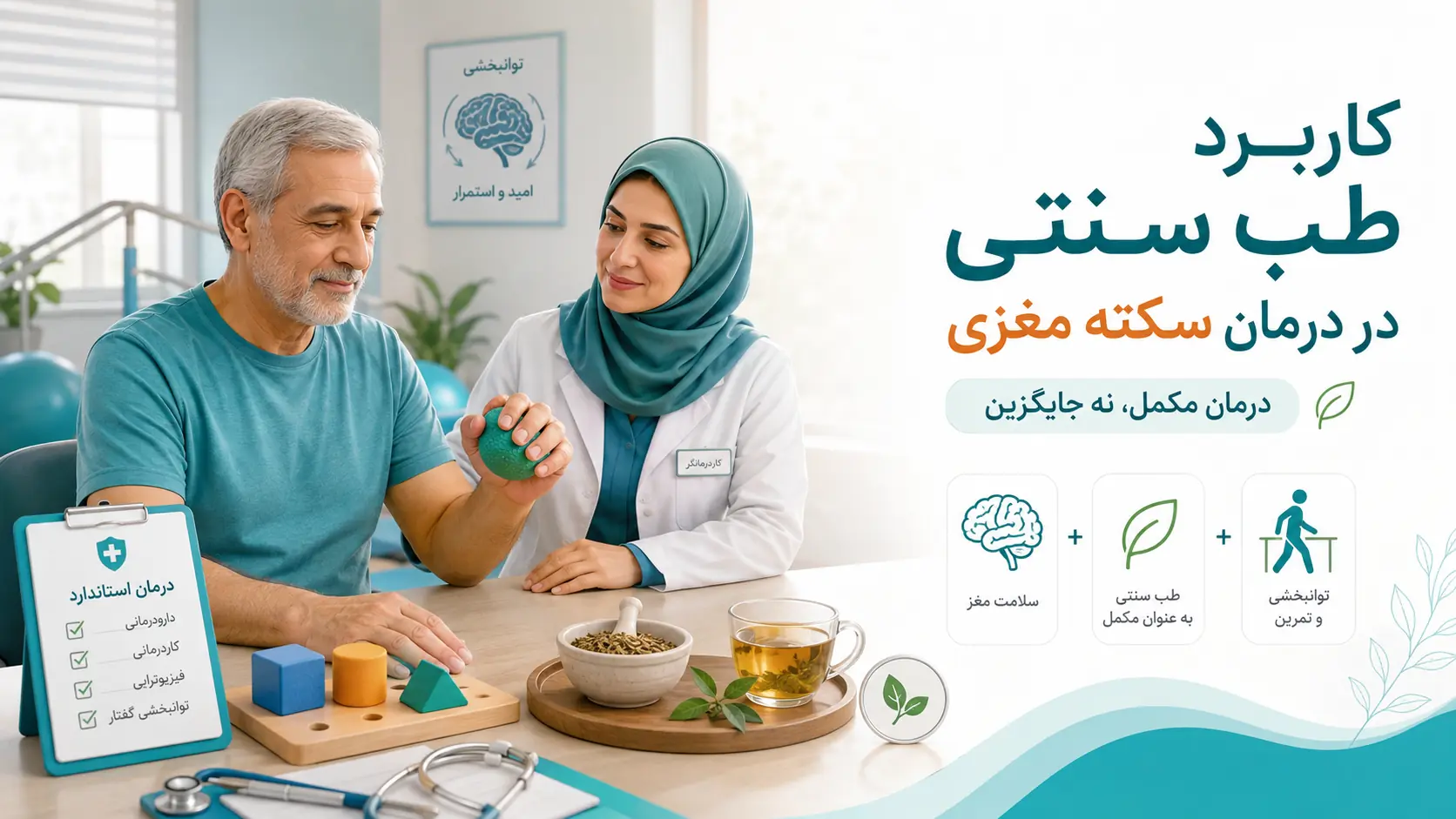 طب سنتی در درمان سکته مغزی